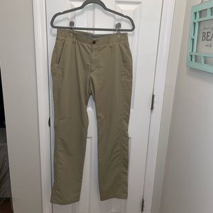 UA Khaki Colored Golf Pants